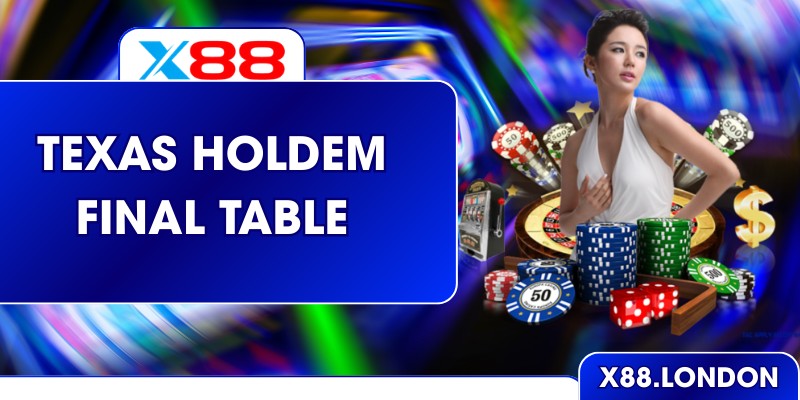Texas Holdem Final Table – Kịch Tính Nghẹt Thở Cùng X88 Texas Holdem Final Table – Kịch Tính Nghẹt Thở Cùng X88